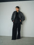 center press wide pants - virgin wool